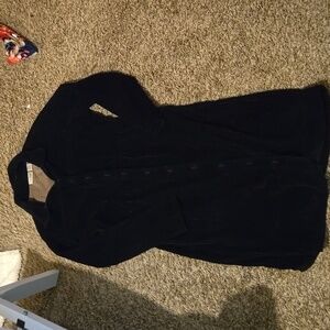 Vintage corduroy LL bean long jacket, women size 8